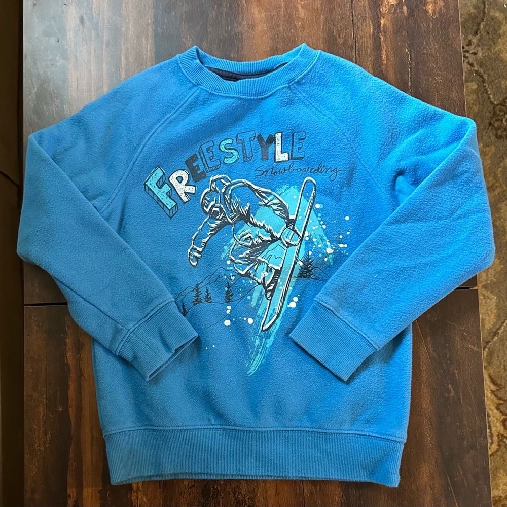 ❤️‎ Boys snowboarding sweatshirt
